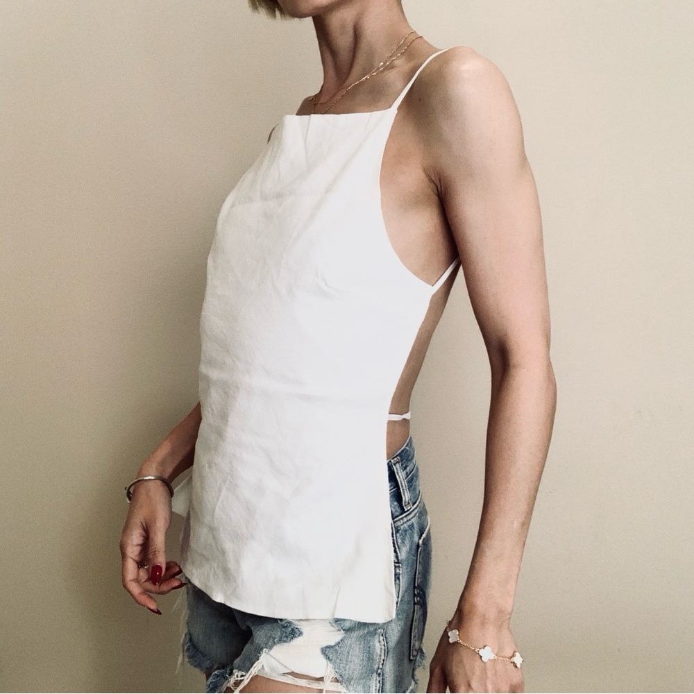 Brand New Zara linen top - Picture 5 of 13